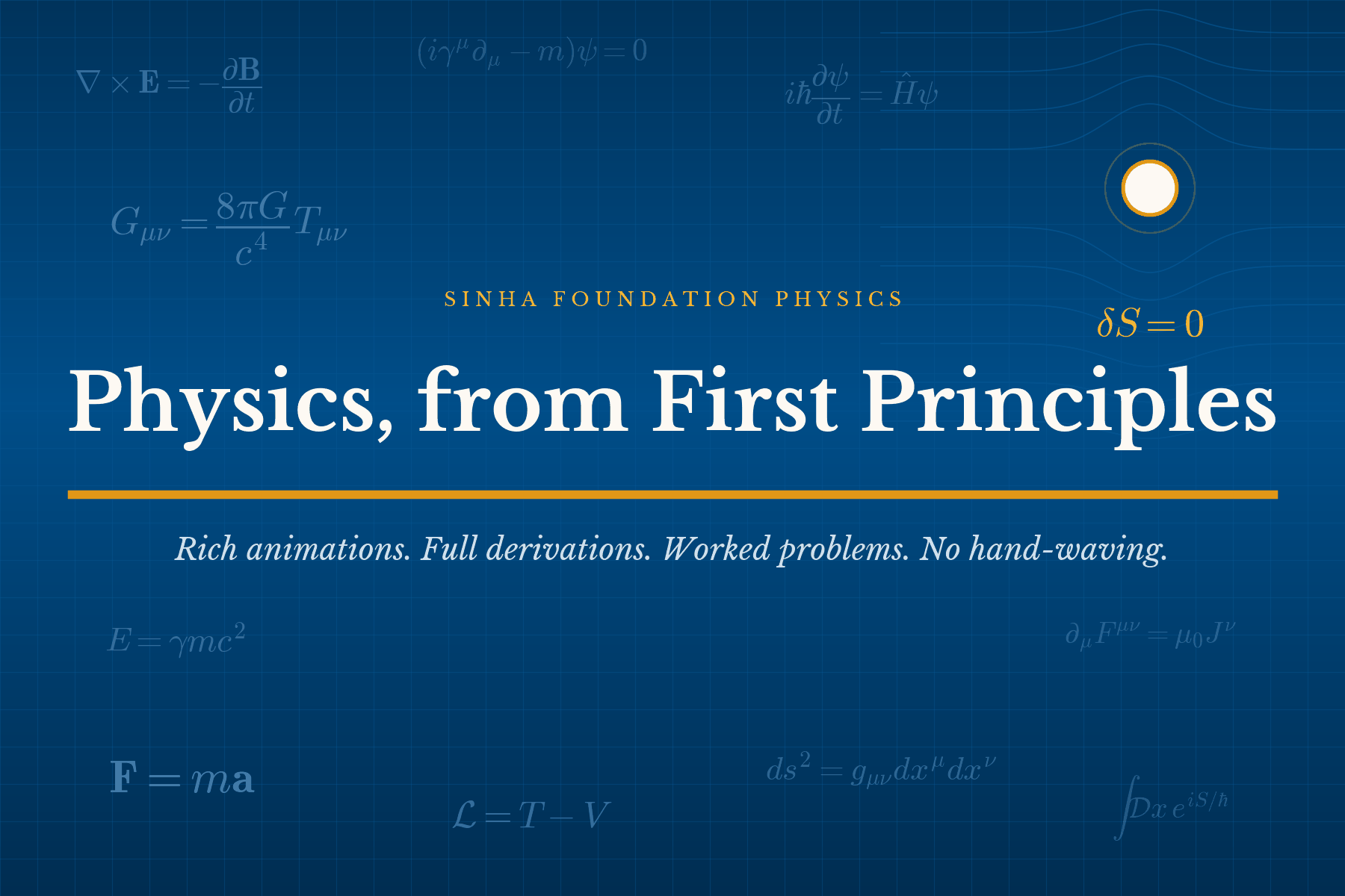 Introducing the Sinha Foundation Physics Channel